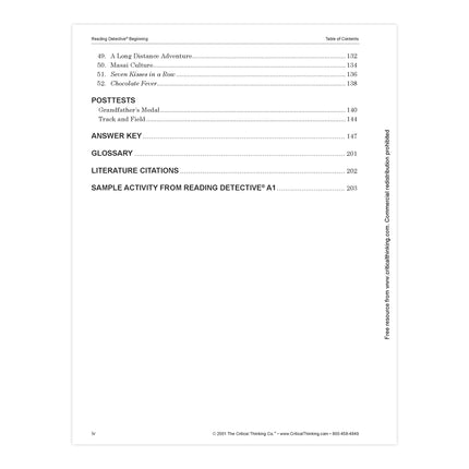 Reading Detective® Beginning, Grade 3-4
