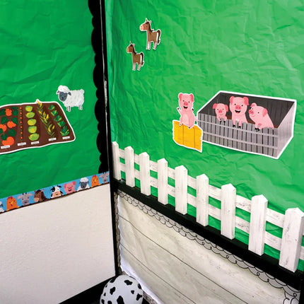 Farm Friends Farm Fun Bulletin Board Set