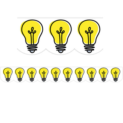 Doodle Lightbulbs EZ Border