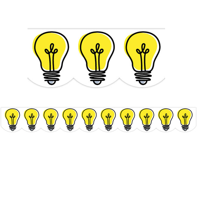 Doodle Lightbulbs EZ Border