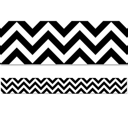 Black Chevron EZ Border