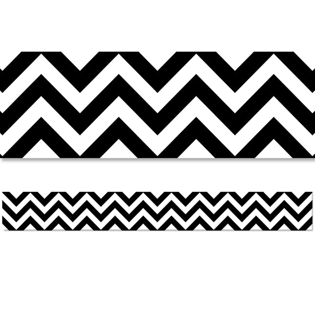 Black Chevron EZ Border