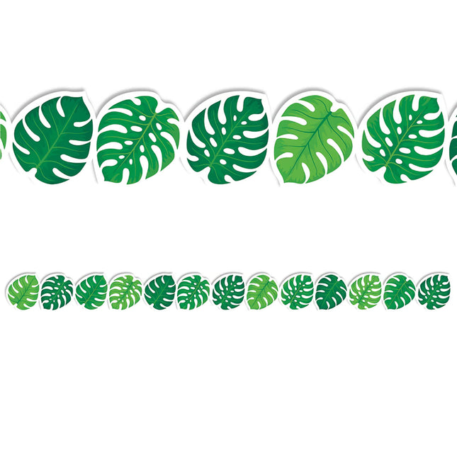 Monstera Leaves Ez Border
