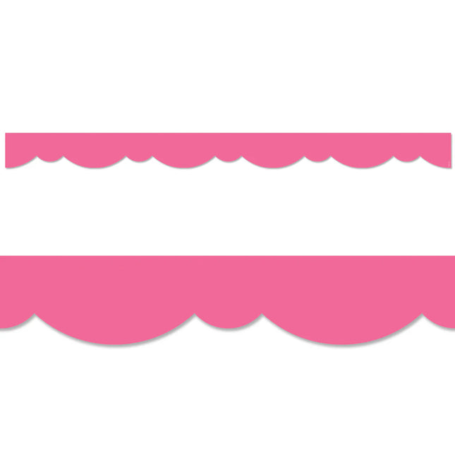 Pink Stylish Scallops Ez Border