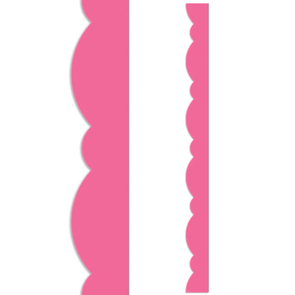 Pink Stylish Scallops Ez Border
