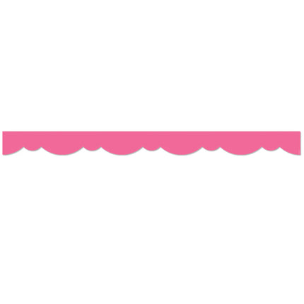 Pink Stylish Scallops Ez Border