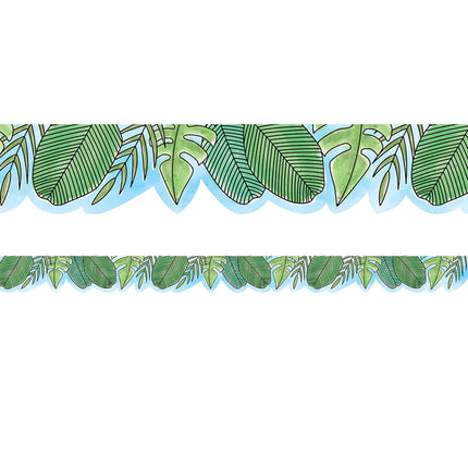Safari Friends Jumbo Leaves EZ Border