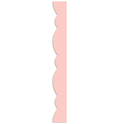 Blush Stylish Scallops Ez Border