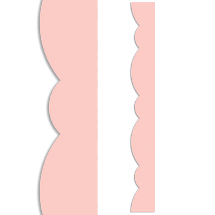 Blush Stylish Scallops Ez Border