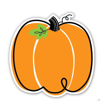 Doodle Pumpkin 6in Cutouts Core Decor