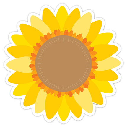 Sunflower 6in Designer Cutouts