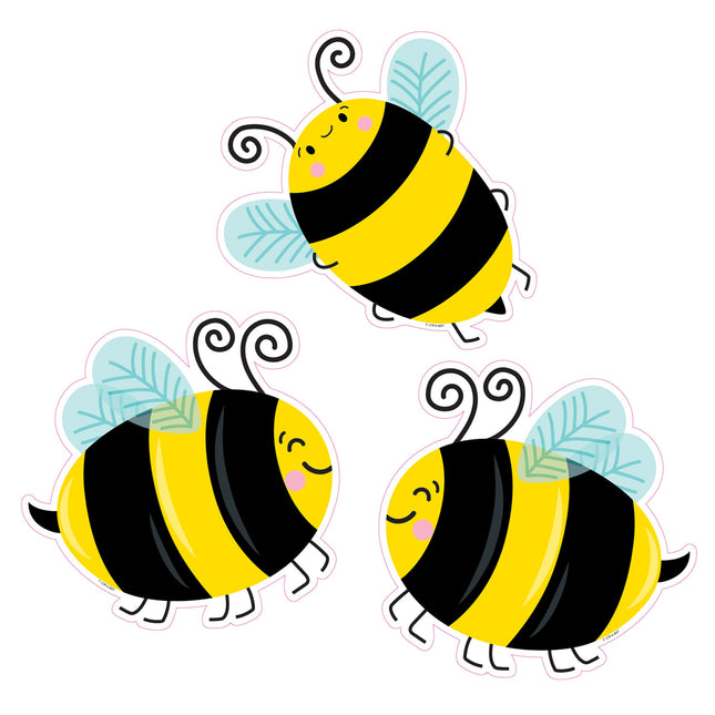 Busy Bees 6" Designer Cut-Outs