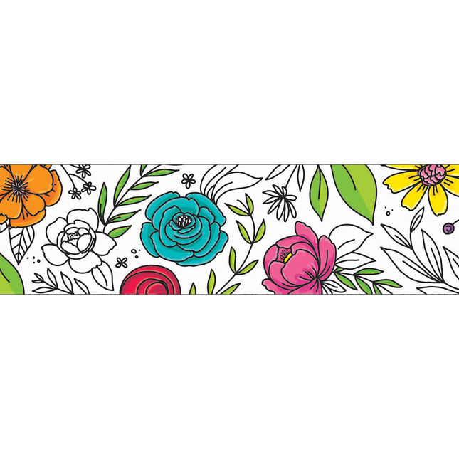 Bright Blooms Doodly Blooms EZ Border