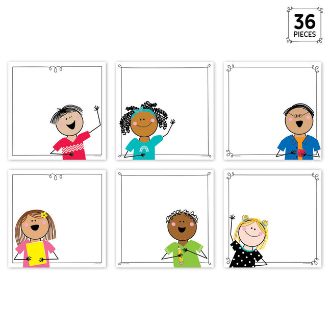 Stick Kids 6" Designer Cut-Outs
