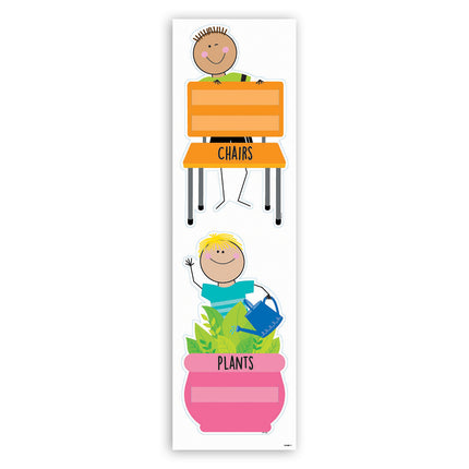 Stick Kids Class Jobs Mini Bulletin Board Set