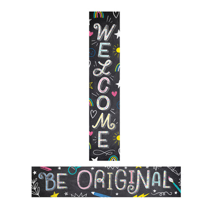Chalk It Up! Welcome Banner