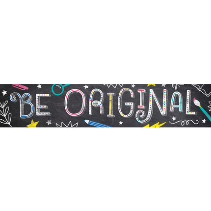 Chalk It Up! Welcome Banner