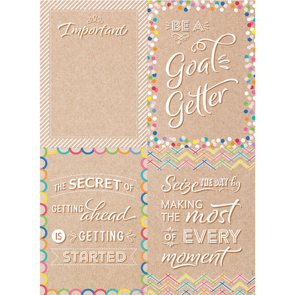 Krafty Pop Calendar Set Bulletin Board Set