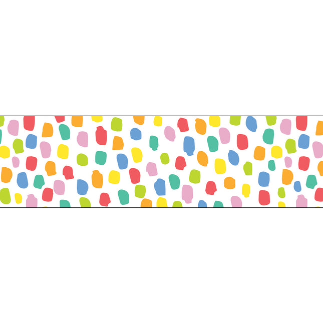 Core Decor Colorful Messy Dots EZ Border