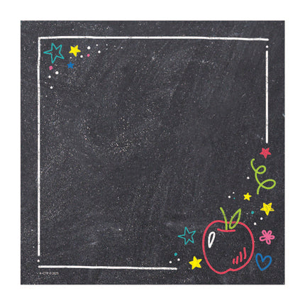 Colorful Chalk Cards 6 Inch Designer Cut-Outs, Pack of 36