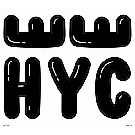 Core Decor Bubble Letters Designer Letters