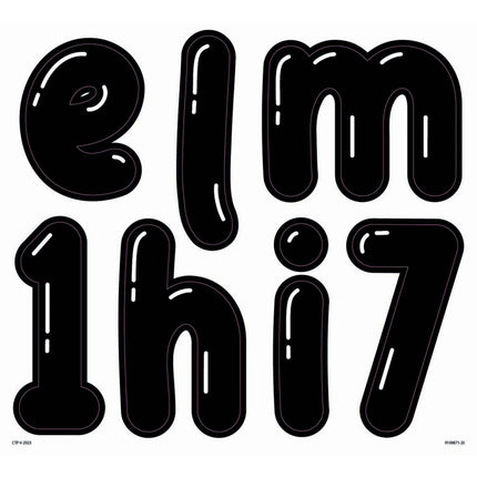 Core Decor Bubble Letters Designer Letters