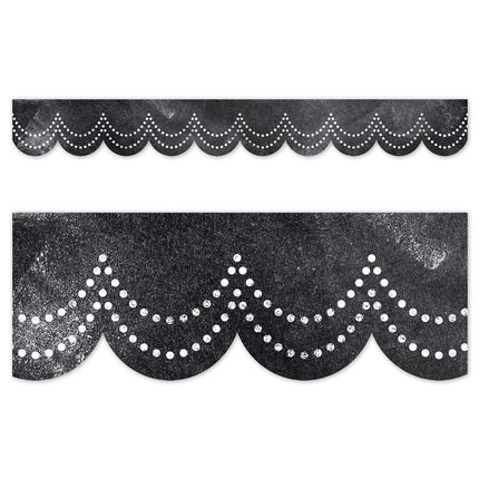 Chalk It Up! Dotted Scallops EZ Border