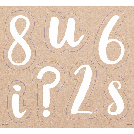 Krafty Pop Designer Letters, 212 Pieces