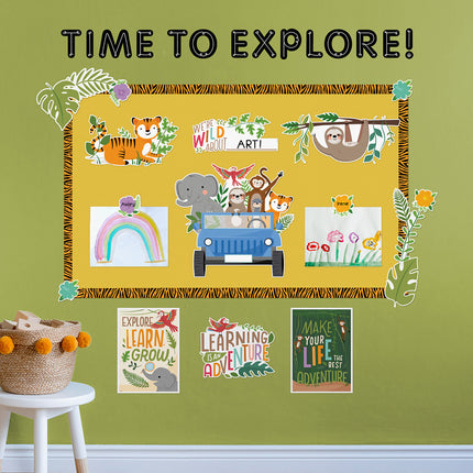 Jungle Friends Bulletin Board Set