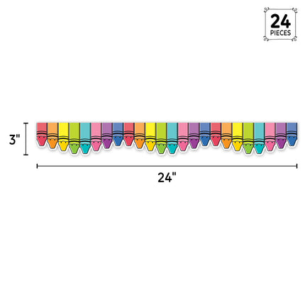 Doodle Crayons Cd Ez Border