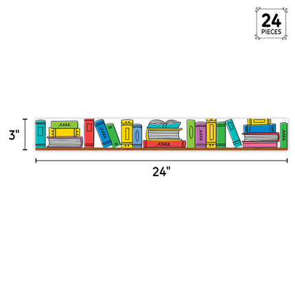 Doodle Bookshelf Cd Ez Border