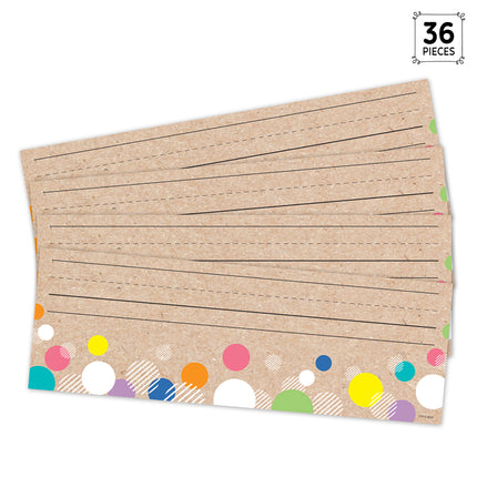 Colorful Kraft Bubbles Name Plates Krafty Pop