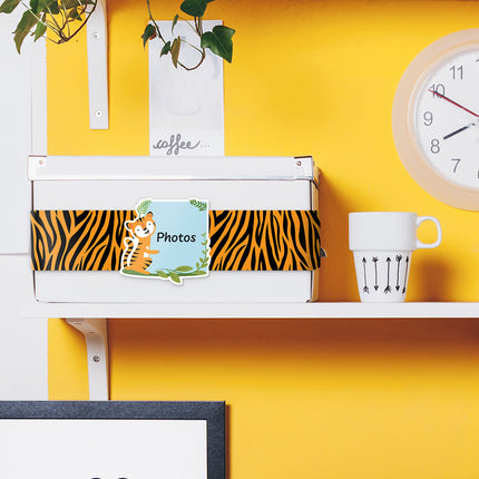 Tiger Stripes Jungle Friends Border