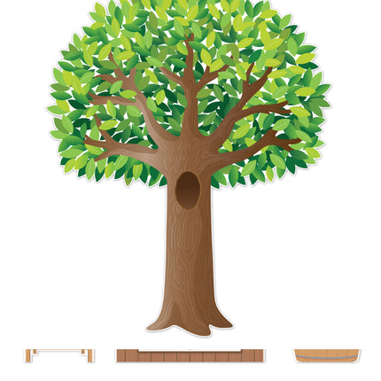 Apple Time Jumbo Tree Bulletin Board Set