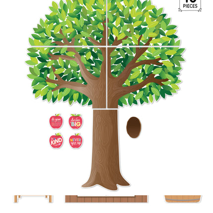 Apple Time Jumbo Tree Bulletin Board Set