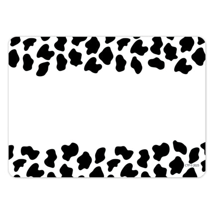 Farm Friends Cow Print Labels