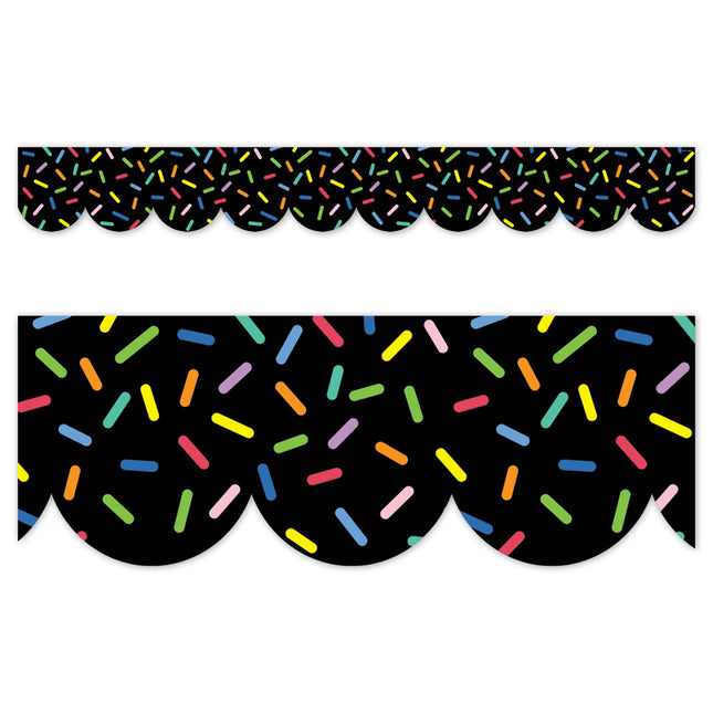 Sprinkles On Black Ez Border