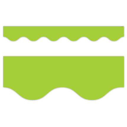 Core Decor Lime Wavy Ez Border
