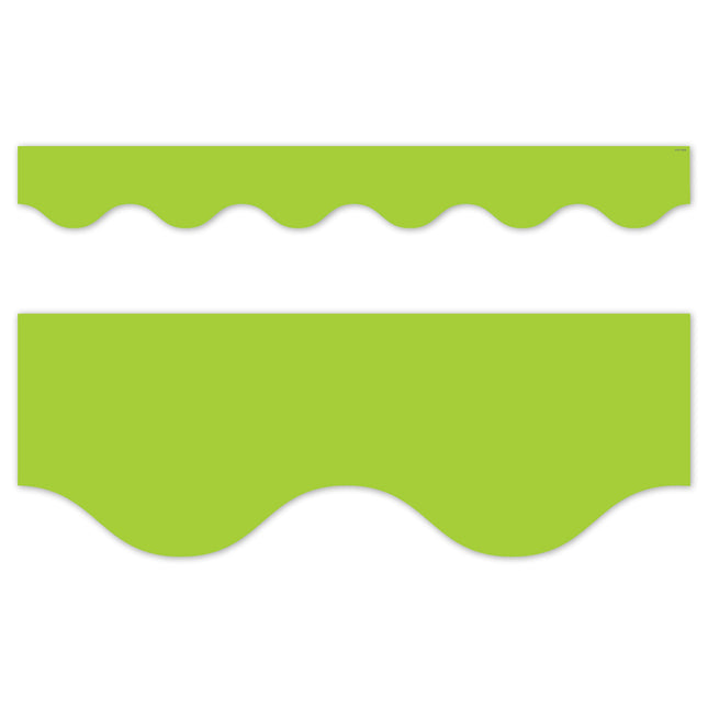 Core Decor Lime Wavy Ez Border