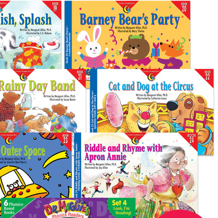 Dr. Maggie's Boxed Set 4: Look, I'm Reading!, 6 Books