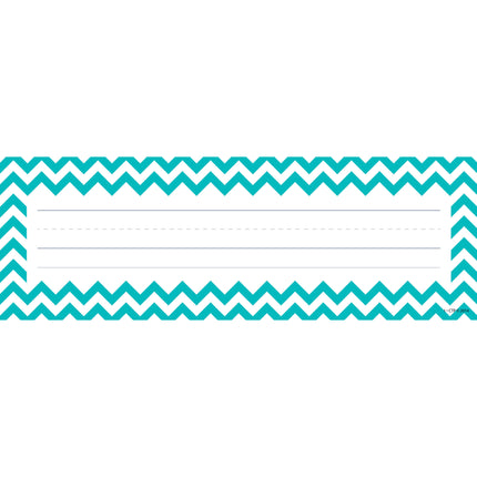 Chevron Solids Name Plates, 36 Per Pack