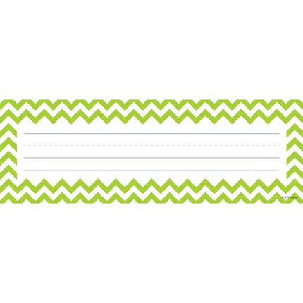 Chevron Solids Name Plates, 36 Per Pack