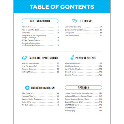 STEAM Design Challenges Resource Book, Grades 6-8