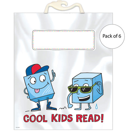 Cool Kids Read Book Buddy Bag, Pack of 6