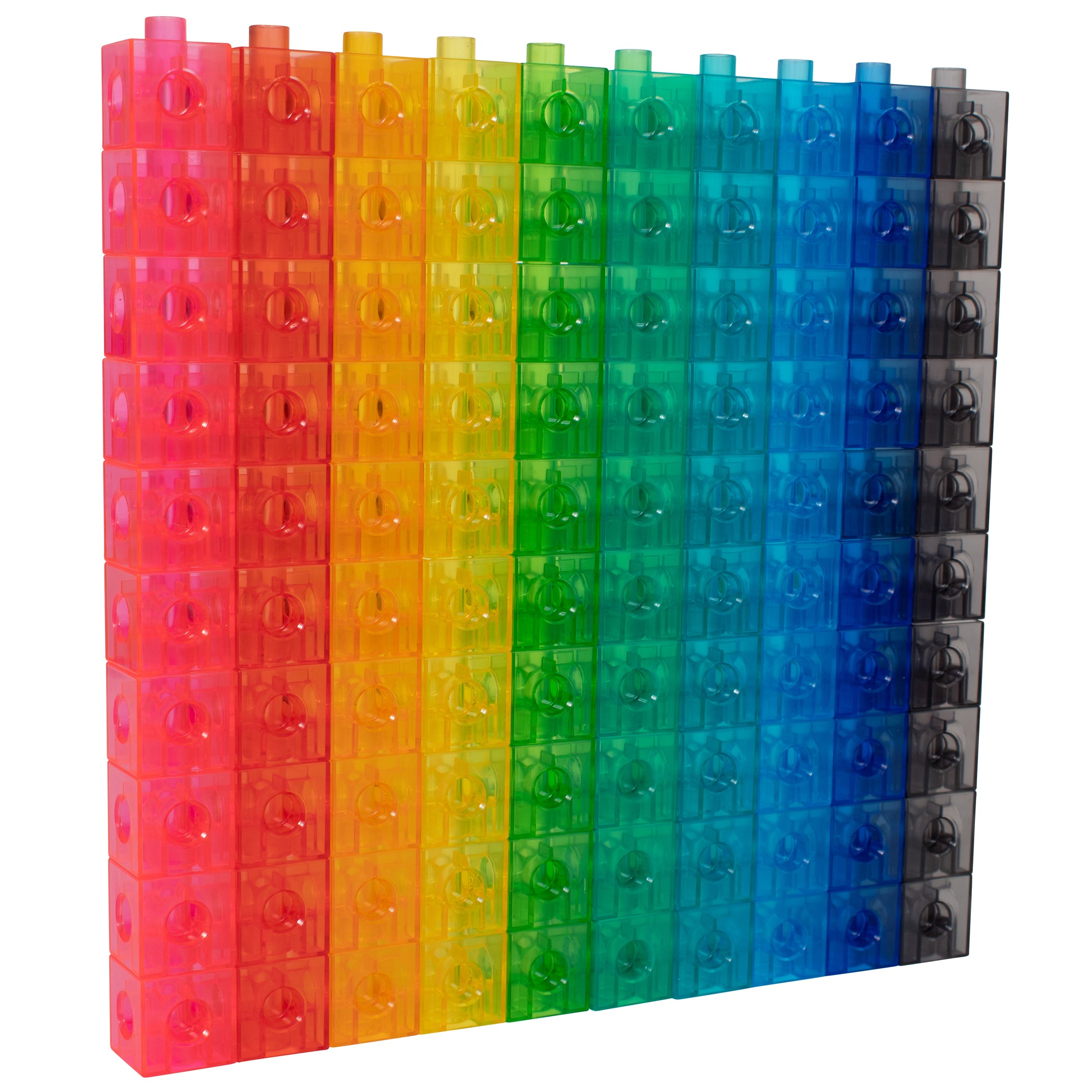 Translucent Linking Cubes - Set of 100 - 0.8 Inch – ES School Supply