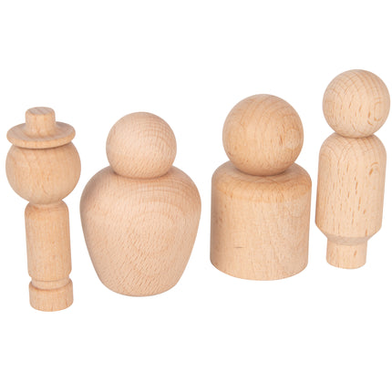 Wooden Community Figures - Set of 10 - For Ages 18m+