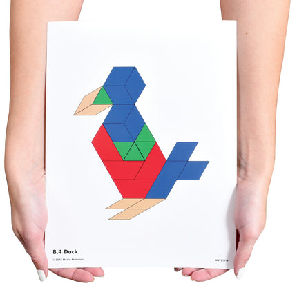 Pattern Block Activity Cards - Set of 20