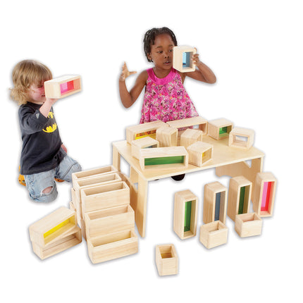 Rainbow Bricks, Set of 36