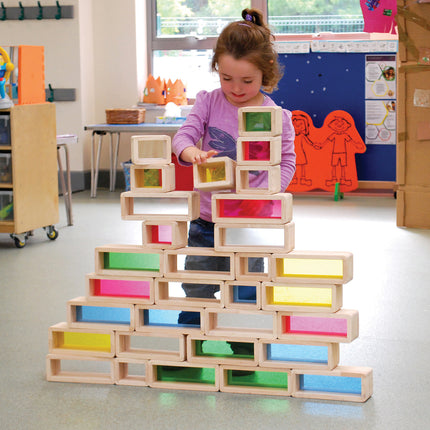 Rainbow Bricks, Set of 36