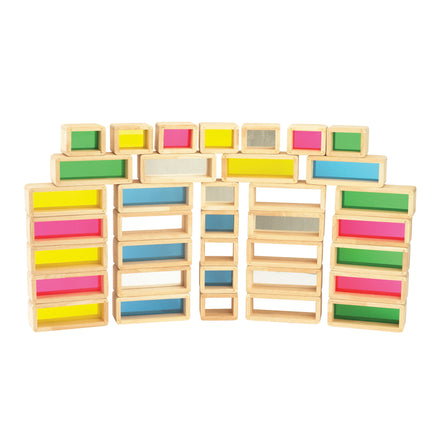 Rainbow Bricks, Set of 36